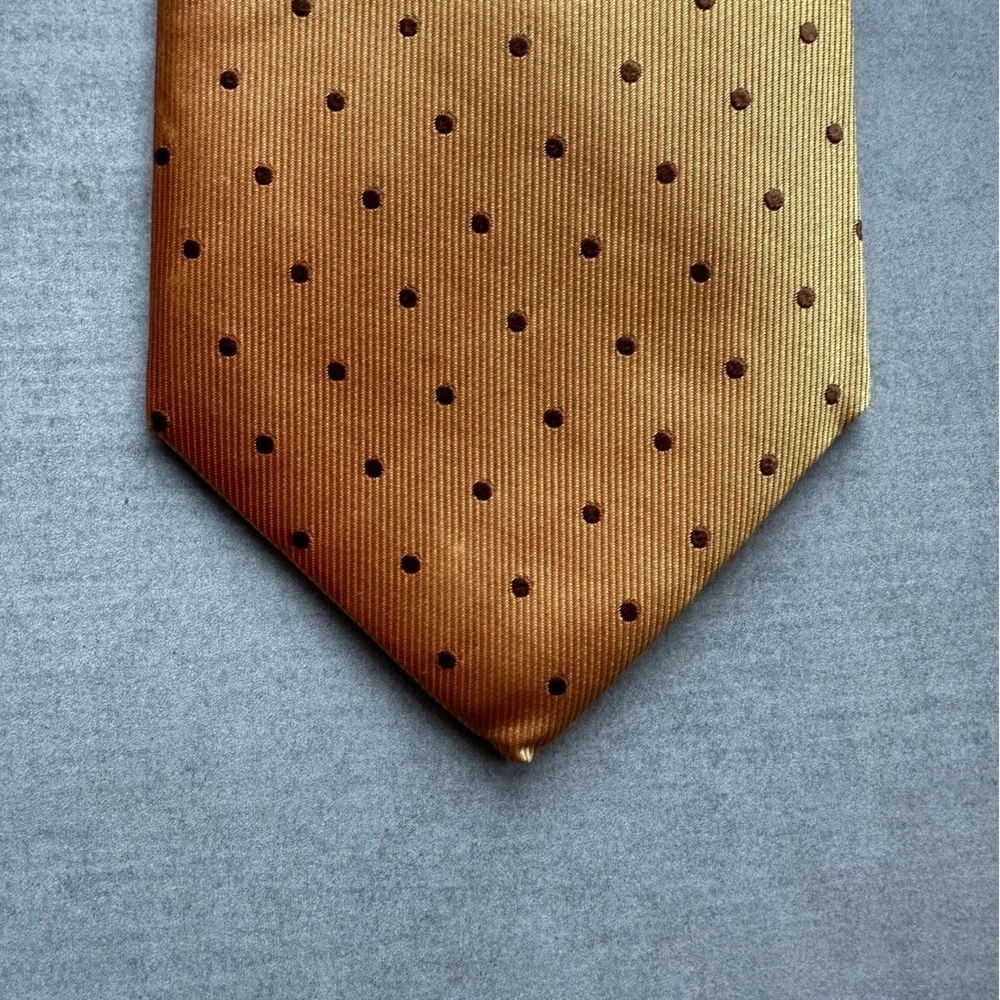 Alexander McQueen Classic Polka Dot Silk Tie